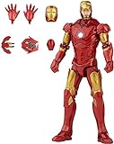 Hasbro Marvel Legends Series 15 cm große Iron Man Mark 3 Action-Figur, Charakter aus der Infinity Saga, mit Premium-Design und 5 Accessoires, F0184, Multi