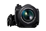 Canon Legria HF G60 Camcorder 4K (Videokamera Dual Pixel CMOS Autofokus, 7,5 cm Touchscreen, 1,0 Zoll Typ Sensor, 15x optischer Zoom, 25,5mm Weitwinkel, Kameraobjektiv 9-Lamellen Irisblende) schwarz