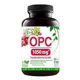 MeinVita OPC - Traubenkern Extrakt 1050 mg OPC hochdosiert - Tagesportion, 100% Vegane Kapseln, 1er Pack (1 x 81 g)