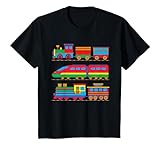 Kinder Eisenbahn Kinder Lokomotiven Züge Dampflok Diesel T-Shirt
