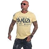 Yakuza Herren Anyone T-Shirt, Pale Banana, 4XL