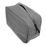 Uonlytech Tragbare Elektronik Organizer Tasche Aufbewahrung Für Kopfhörer Ladekabel Und Powerbank Kompakte Reise Kopfhörertasche Mit Zusätzlichem Fach Für E Bike Akku Und Stromkab