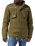Brandit M65 Giant Feldjacke NEU Army Winterjacke + Futter US Parka Outdoor Jacke, Größe:3XL, Farbe:Oliv