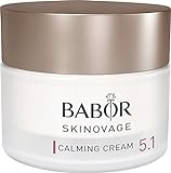 BABOR SKINOVAGE Calming Cream, geschmeidige Intensiv-Pflege für empfindliche Haut, ohne Farb- und Parfumstoffe, vegan, 50ml