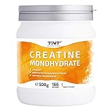 TNT • 500g Creatin Monohydrat Pulver • Reines hochwertiges Creapure® Kreatin Pulver • Laborgetestet & Produziert in Deutschland