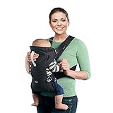 Chicco EasyFit Ergonomische Trage für Babys und Kleinkinder ab der Geburt bis 15 kg, Einfach zu Tragende Babytrage, Babytrage mit Kopf- und Nackenstütze