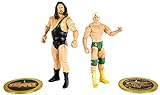 WWE GVJ18 - Action Figuren 2er-Pack (15 cm) Ric Flair vs The Giant, Geschenk zum Sammeln für WWE Fans ab 6 Jahren