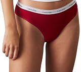 Calvin Klein Damen Brazilian 000QD5246E Brasilianisch (Badehosenstil), Rot (Juneberry), L