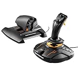 Thrustmaster T16000M FCS Hotas - Präzisions-Joystick und Schubregler für PC - Ideal für Flugsimulation und Space-Simulation - USB Gaming C
