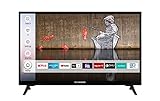 Techwood H24T60F 24 Zoll Fernseher / Smart TV (HD ready, HDR, Triple-Tuner) - 6 Monate HD+ inklusive [2022] [Energieklasse F]