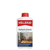 MELLERUD Parkett & Kork Reiniger & Pflege | 1 x 1 l | Schmutzabweisendes Mittel zum Entfernen von Schmutz auf Parkett-, Holz- und Korkböden
