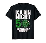 50. Geburtstag Geschenk lustiges Dart Kostüm Double Bullseye T-Shirt