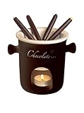 Molecuisine Schokofondue 7 tlg. Set Chocolate creme/b