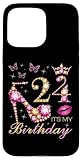 Hülle für iPhone 15 Pro Max 24 Es ist mein Geburtstag, 24 Jahre alt, Es ist mein 24. Geburtstag