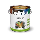 BELINKA Holzlasur Honig - 2,5 Liter Premium Lasur - Holzanstrich - Für Innen und Außen - Lasur 25