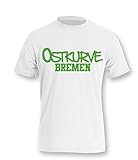 Luckja Ostkurve Bremen Kinder T-Shirt Weiss - Grün Grösse 110/116