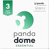 Panda Dome Essential 2022 – Virenschutz-Software | 3 Geräte | 1 Jahr | VPN | Sicheres Online-Banking | Diebstahlsicherung | WLAN-Schutz
