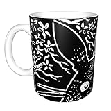 Einzigartige lustige Keramik-Kaffeetasse mit Aufschrift „My Neighbor Totoro“, für Zuhause, Büro, Kaffee, Tee, als Geschenk für Festivals
