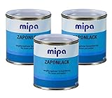 Mipa 3X Zaponlack Metallschutzlack farblos vergilbungsfrei Schutzüberzug 375 ml