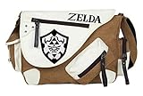WANHONGYUE The Legend of Zelda Spiel Messenger Bag Canvas Umhängetasche Kuriertasche Schultertasche für Reise Arbeit und Schule Braun / 5