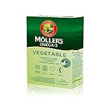 Möller’s ® | Vegane Omega-3-Kapseln | Auf 100 % pflanzlicher Basis | Norwegisches Omega-3-Nahrungsergänzungsmittel mit EPA, DHA und Vitamin D3 | 166 Jahre alte Marke | 30 Kapseln