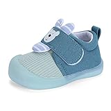 MASOCIO Lauflernschuhe Babyschuhe Junge Baby Kinder Schuhe Jungen Kinderschuhe Lauflern Sneaker Blau Größe 22