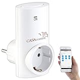 CASAcontrol Zubehör zu Fernbedienbare Steckdose: Funksteckdose SF-336.sh für Smart Home Basis-Station Smart WiFi (Funksteckdosen Set)