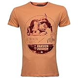 Yakuza Premium Herren T-Shirt 3101 Coral orange XXL