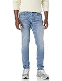 Amazon Essentials Skinny-Fit High Stretch Jeans, Helle Waschung, 34W / 32L