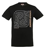 Difuzed Unisex Kinder League of Legends-T-Shirt Homme (2XL), Black