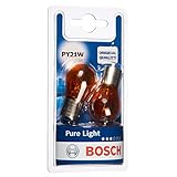 Bosch PY21W Pure Light Fahrzeuglampen - 12 V 21 W BAU15s - 2 Stück