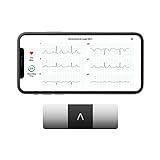 AliveCor KardiaMobile 6L - Smartphone-kompatibles mobiles EKG-System mit 6 Kanälen - erkennt Vorhofflimmern in nur 30 Sekunden - egal wann und wo