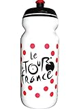TOUR de France Cyclisme Trinkflasche 600 ml, Aufschrift: 'Tour de France Cyclisme' Trikot gepunktet, offizielles Produkt