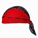 X-Labor Unisex Bandana Cap Atmungsaktiv UV Schutz Kopftuch Bikertuch Fahrrad Radsport MTB Kopfbedeckung rot