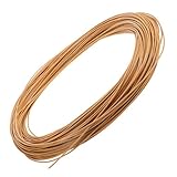 IWOWHERO 1 Rolle Künstliche Rattanstreifen Für Möbelrahmen Gewebtes Rohrmaterial Für Bastelprojekte DIY Korbflechten Lampenschirme Und Mehr Flexibel Und Langlebig Ideal Fü