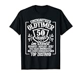 50 jähriges Dienst-Jubiläum 50 Jahre Firma Firmenjubiläum T-Shirt