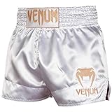 Venum Classic Thaibox Shorts, Weiß/Gold, L