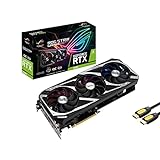 ASUS ROG Strix GeForce RTX3060 12G V2 OC Edition Gaming Grafikkarte(LHR(Lite Hash Rate),Nvidia Ampere,DLSS,PCIe 4.0,12GB DDR6 Speicher,2x HDMI 2.1,3x DisplayPort 1.4a,ROG-STRIX-RTX3060-O12G-V2-GAMING)