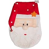 BESPORTBLE Weihnachten Weihnachtsmann druckt WC-Sitzbezug WC-Matte für Badezimmer Home Decorations Supplies