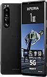 Sony Xperia 1 III 5G Smartphone (16,5 cm, 4K HDR OLED Display, Triple-Kamera System, Android 12 SIM free, 12 GB RAM, 256 GB Speicher, 24+6 Monate Herstellergarantie) [Amazon Exklusiv] Schwarz