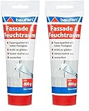 Baufan Fassaden und Feuchtraumspachtel, faserverstärkt, 400 g (Packung mit 2)