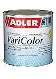 ADLER Varicolor 2in1 Acryl Buntlack für Innen und Außen - 2,5 l RAL7045 Telegrau Grau - Wetterfester Lack und Grundierung - matt