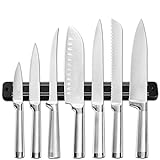 SHENGH Küchen-Edelstahlmesser Set 8-Zoll-Messer-Stand-Boning Santoku-Messer Fische Sushi Japanische Art Kochwerkzeuge küchenmesser Set (Color : C.8pcs Set)