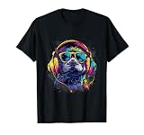 DJ Sloth Techno Dance Music EDM Musik Kopfhörer Beatmaker T-S