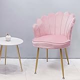 Relaxsessel, Blütenform Sessel Einzelsessel Relaxliege Gepolsterter Hocker Make-up Stuhl Schminkhocker für Schlafzimmer Arbeitszimmer Wohnzimmer