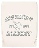 Hopestly Aglionby Academy High School Wiederverwendbare Sportreisetasche aus Baumwolle Reusable Sport Bag Cotton Beige