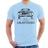 Ford Mustang Classic 1969 Plate Men's T-Shirt