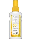 lavera Sensitiv Sonnenspray LSF 30 • Sonnenschutz • Lichtschutzfaktor 30 • Naturkosmetik • vegan • zertifiziert • 100 ml