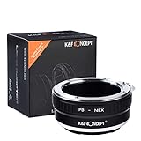 K&F Concept PRAKTICA - NEX Objektiv Mount Adapter Ring für Praktica Mount Objektive auf Sony NEX Kamera Adapterringe Objektive Kamera Zubehör PRAKTICA-NEX