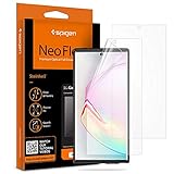 Spigen NeoFlex Schutzfolie kompatibel mit Samsung Galaxy Note 10, 2 Stück, Kratzfest, Wasserinstallation Folie